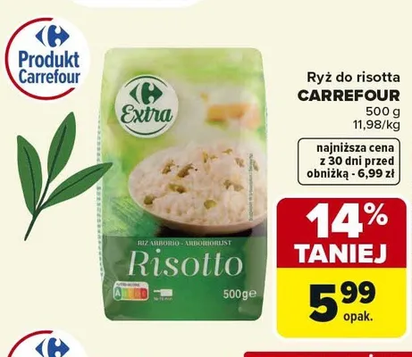 Ryż arborio Carrefour promocja w Carrefour Market