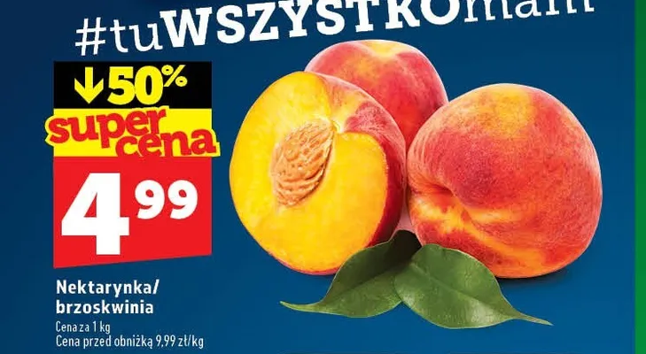 Nektarynka promocja w TOPAZ