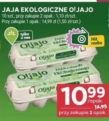 Jaja ekologiczne promocja w Stokrotka