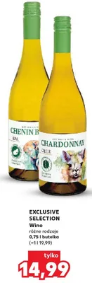 Wino Chardonnay różne rodzaje promocja w Kaufland