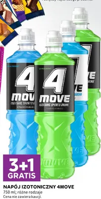Napój izotoniczny 4Move multifruit promocja w Stokrotka