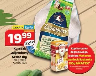 Kurczak Zagrodowy Sedar promocja w Delfin