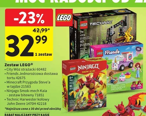 Zestaw LEGO promocja w Intermarche