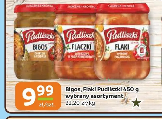 Flaki wołowe Pudliszki promocja w Społem Częstochowa