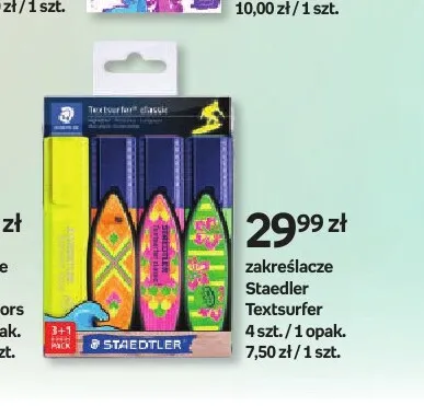 Zakreślacze Staedtler Textsurfer promocja w Empik