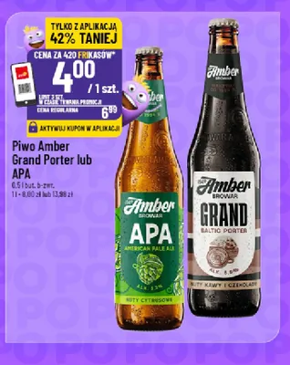 Piwo Amber Grand Porter promocja w POLOmarket