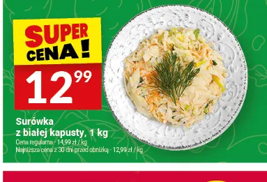 Surówka z białej kapusty Białecki Kuchnia promocja w Twój Market