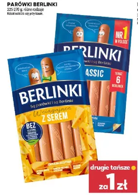 Parówki berlinki promocja w Stokrotka