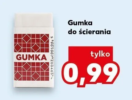 Gumka do ścierania promocja w Kaufland