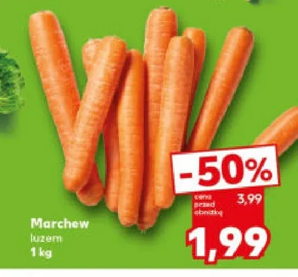 Marchew promocja w Kaufland