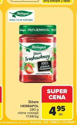 Dżem Herbapol promocja w Carrefour