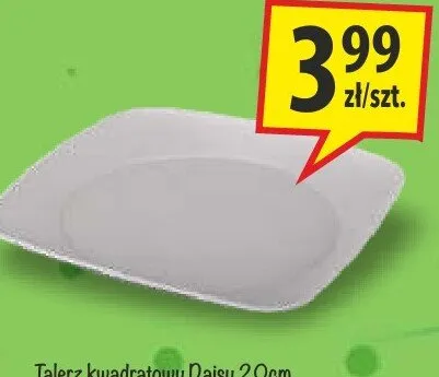 Talerz kwadratowy Daisy 20cm promocja w Arhelan