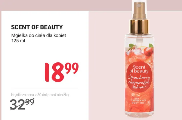 Mgiełka do ciała dla kobiet promocja w Rossmann