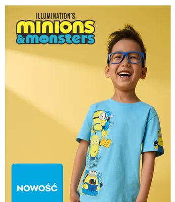 Koszulka chłopięca Minionki promocja w Pepco