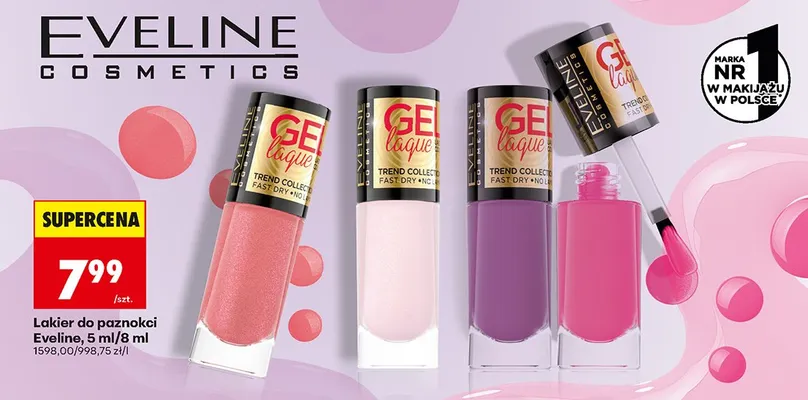 Lakier do paznokci Gel laque promocja w Biedronka