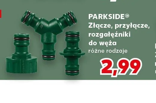 Złącze do węża PARKSIDE promocja w Kaufland
