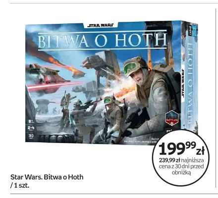 Gra planszowa Star Wars. Bitwa o Hoth promocja w Empik
