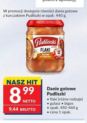 Danie gotowe Pudliszki flaki promocja w Makro