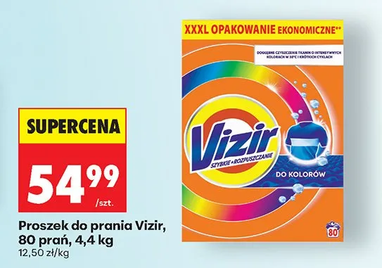 Proszek do prania do kolorów promocja w Biedronka