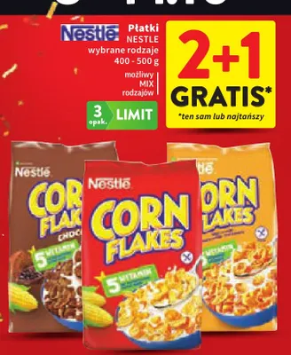 Płatki Nestlé promocja w Intermarche