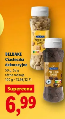 Ciasteczka dekoracyjne różne rodzaje promocja w Lidl