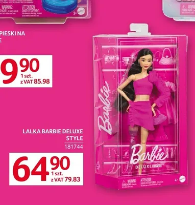 Lalka Barbie Deluxe Style promocja w Selgros