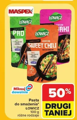 Pasta do smażenia Pad Thai Łowicz promocja w Carrefour