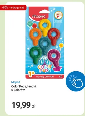 Kredki Maped Color'Peps 6-pak promocja w Smyk