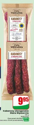 Kabanosy staropolskie Stara Wędzarnia promocja w Dino
