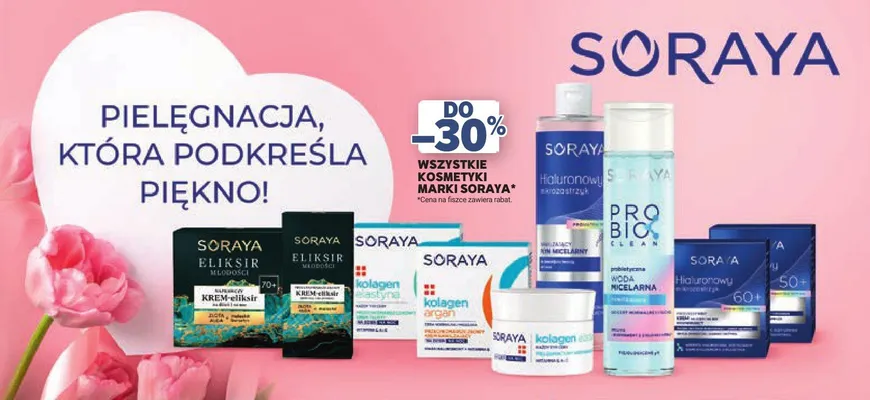Kosmetyki SORAYA promocja w Stokrotka