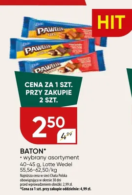 Baton karmelowy Magnetic promocja w Chata Polska