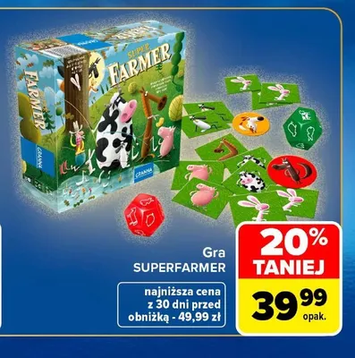 Gra Superfarmer Granna promocja w Carrefour