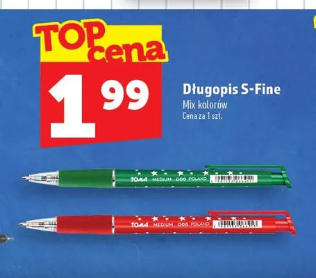 Długopis S-Fine Toma promocja w TOPAZ
