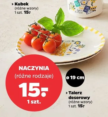 Talerz deserowy Florina promocja w Netto