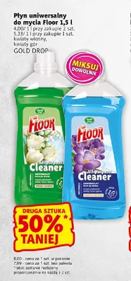 Płyn uniwersalny do mycia Floor kwiaty wiosny promocja w Prim Market