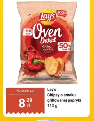 Chipsy o smaku grillowanej papryki promocja w Biedronka
