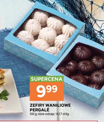 Zefiry waniliowe Pergalė promocja w Stokrotka