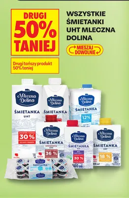 Śmietanka UHT promocja w Biedronka