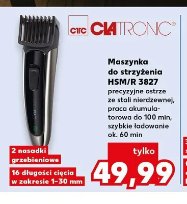 Maszynka do strzyżenia Clatronic HSM/R 3827 promocja w Kaufland