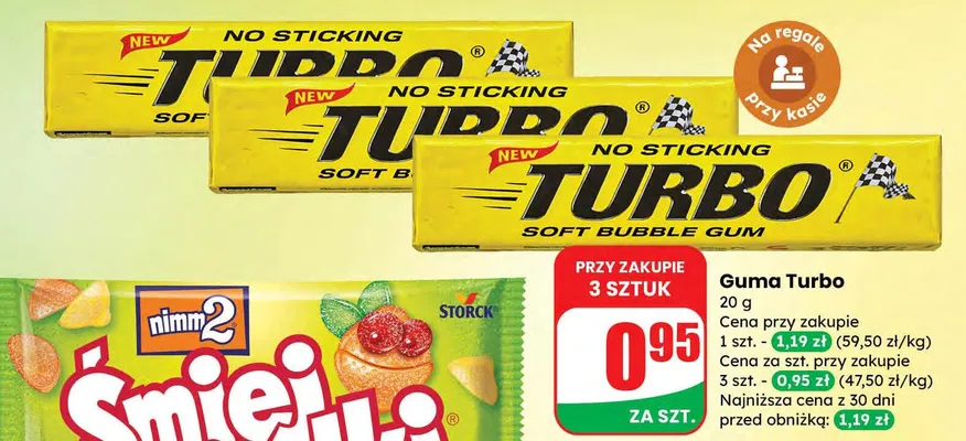 Żelki Śmiejżelki różne rodzaje promocja w Dino