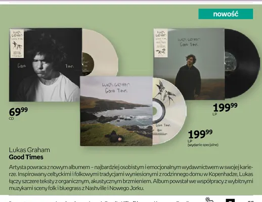 Płyta winylowa Lukas Graham Good Times LP promocja w Empik