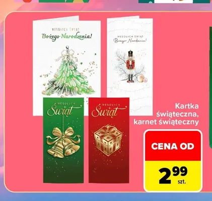 Karnet świąteczny promocja w Carrefour Market
