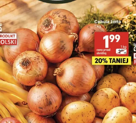 Cebula żółta promocja w Delikatesy Centrum