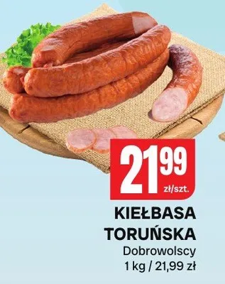Kiełbasa toruńska promocja w Chorten