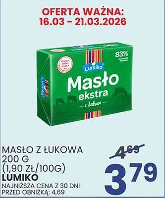 Masło z łukowa extra promocja w Wafelek