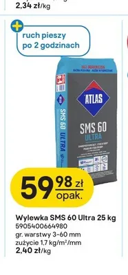 Wylewka Atlas SMS 60 Ultra 25 kg promocja w Castorama