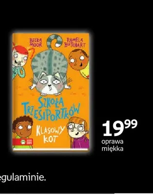 Książka Szkoła Trzęsiportków Klasowy kot Zielona Sowa promocja w Empik