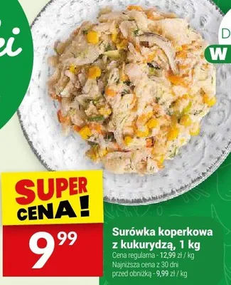 Surówka koperkowa z kukurydzą Białecki Kuchnia promocja w Twój Market
