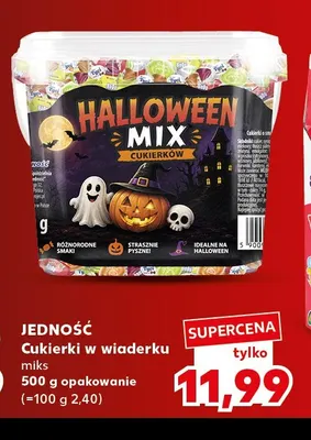 Cukierki w wiaderku miks Jedność promocja w Kaufland