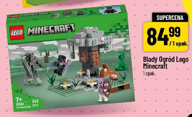 Klocki LEGO Minecraft Blady Ogród 21586 promocja w POLOmarket
